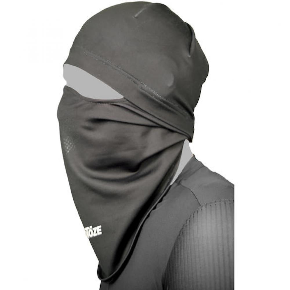 VeloToze Sturmhaube Balaclava schwarz One Size Schwarz - optimaler Kälteschutz für Radsport
