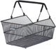 Basil Cento Fahrradkorb hinten feinmaschig Stahl schwarz - Maße 31 x 21 x 11 cm Multimount-System abnehmbar für Gepäckträger