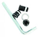FSA Kettenblattschraubenset MTB 386 3-Arm 6-teilig Schwarz - sichere und steife Montage
