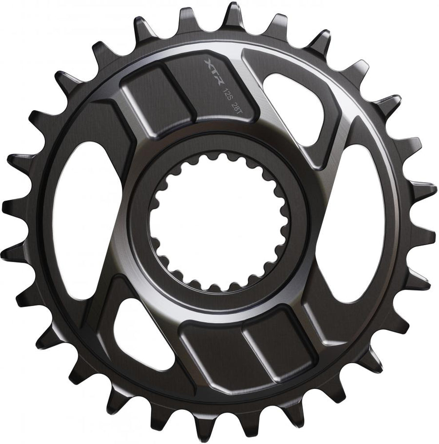 SHIMANO Kettenblatt XTR SM-CRM96 für FC-M9200/M9220, 28Z - maximale Kettenkontrolle