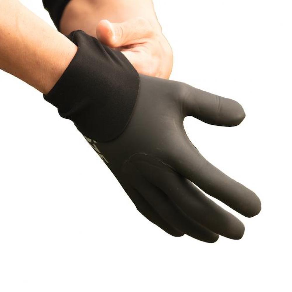 VeloToze Handschuhe wasserdicht L schwarz - warme, wind- & wasserdichte Radhandschuhe