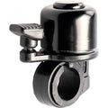 Procraft Race Fahrradklingel schwarz 26mm, leicht und sportlich für sportliche Räder am Lenker.