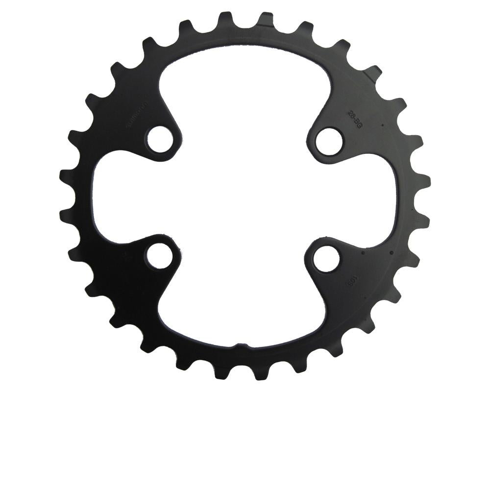 SHIMANO Kettenblatt DEORE FC-M6000-2 28 Zähne - präziser Antrieb für anspruchsvolle Trails