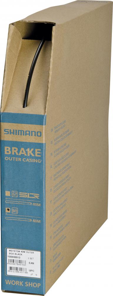 SHIMANO Bremszugaußenhülle MTB 40 m Schwarz