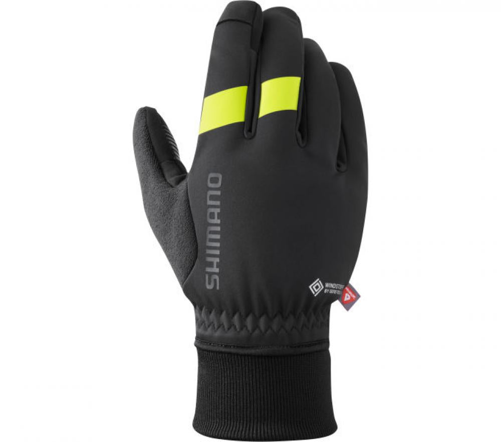 SHIMANO Windstopper Primaloft Gloves Handschuhe Black S