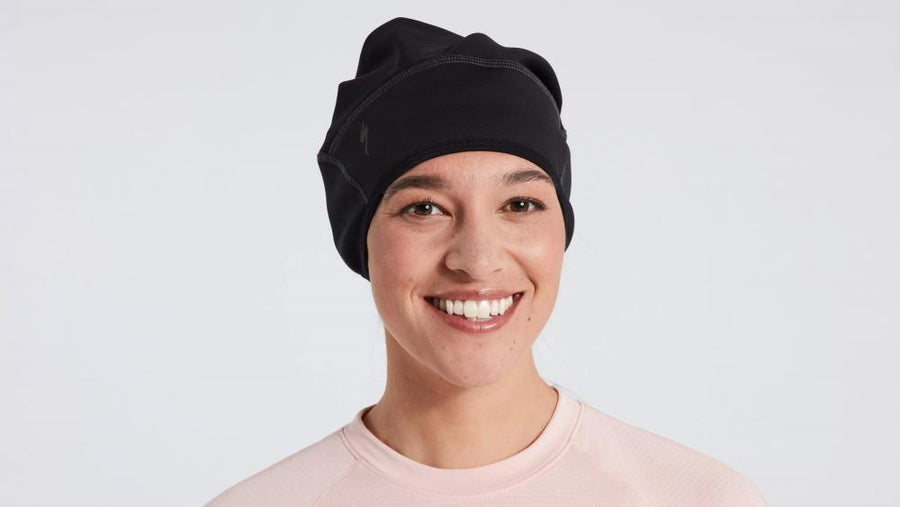 THERMAL HAT/NECK WARMER BLK OSFA - Multifunktionale Wintermütze & Nackenwärmer - Bekleidung