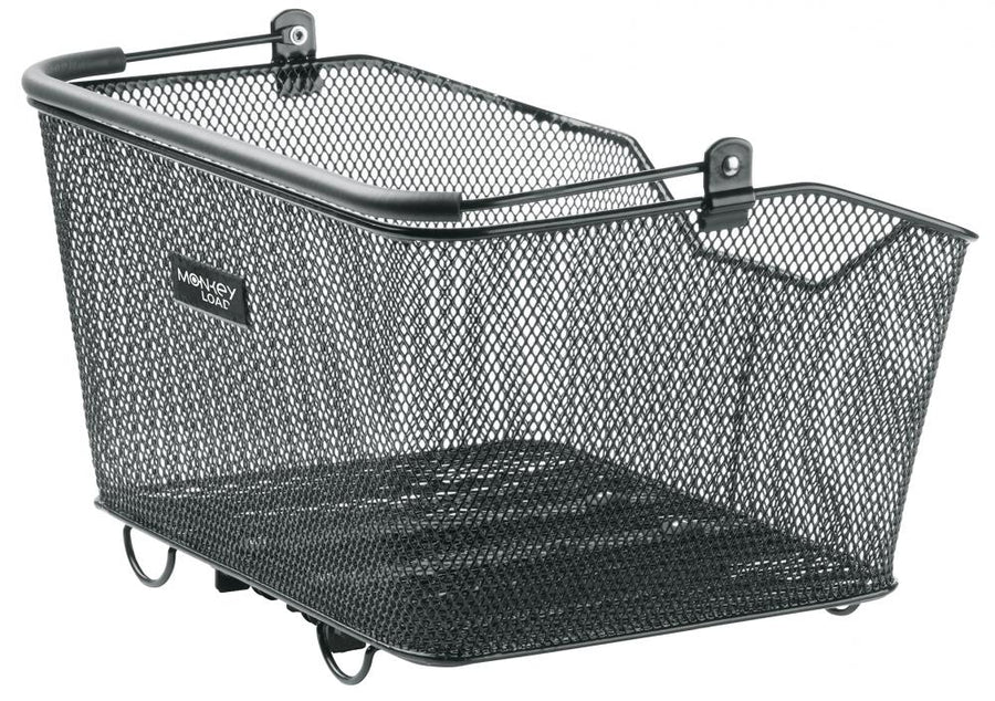 Northwind Basket A-Cross Fahrradkorb 26,5L schwarz  MonkeyLoad T, Stahl, 40x30x20 cm, mit Griff