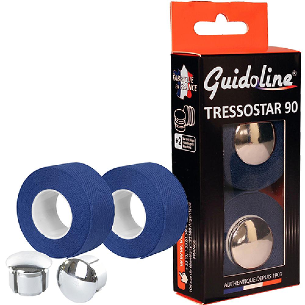 Lenkerband Tressostar 90 Karton Mit Stopfen Baumwolle Königsblau