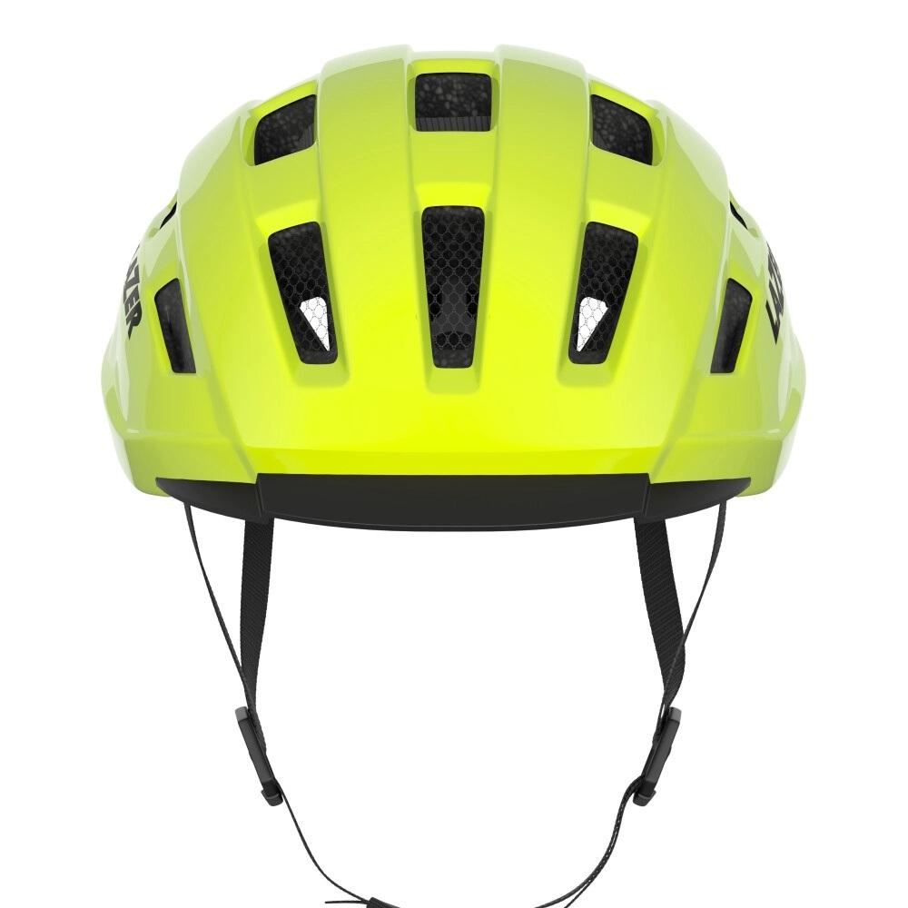 LAZER Helm Codax KinetiCore Freizeit Flash Yellow Unisize 54-61 cm - sicherer Allround-Fahrradhelm