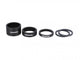 SRAM Carbon Spacer-Set schwarz-weiß - Präzise Höhenverstellung für den Vorbau