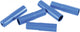 VAR 100 Stück Außenhüllenendkappen FR-01960 Blau 100 Blau - präziser Kabelabschluss