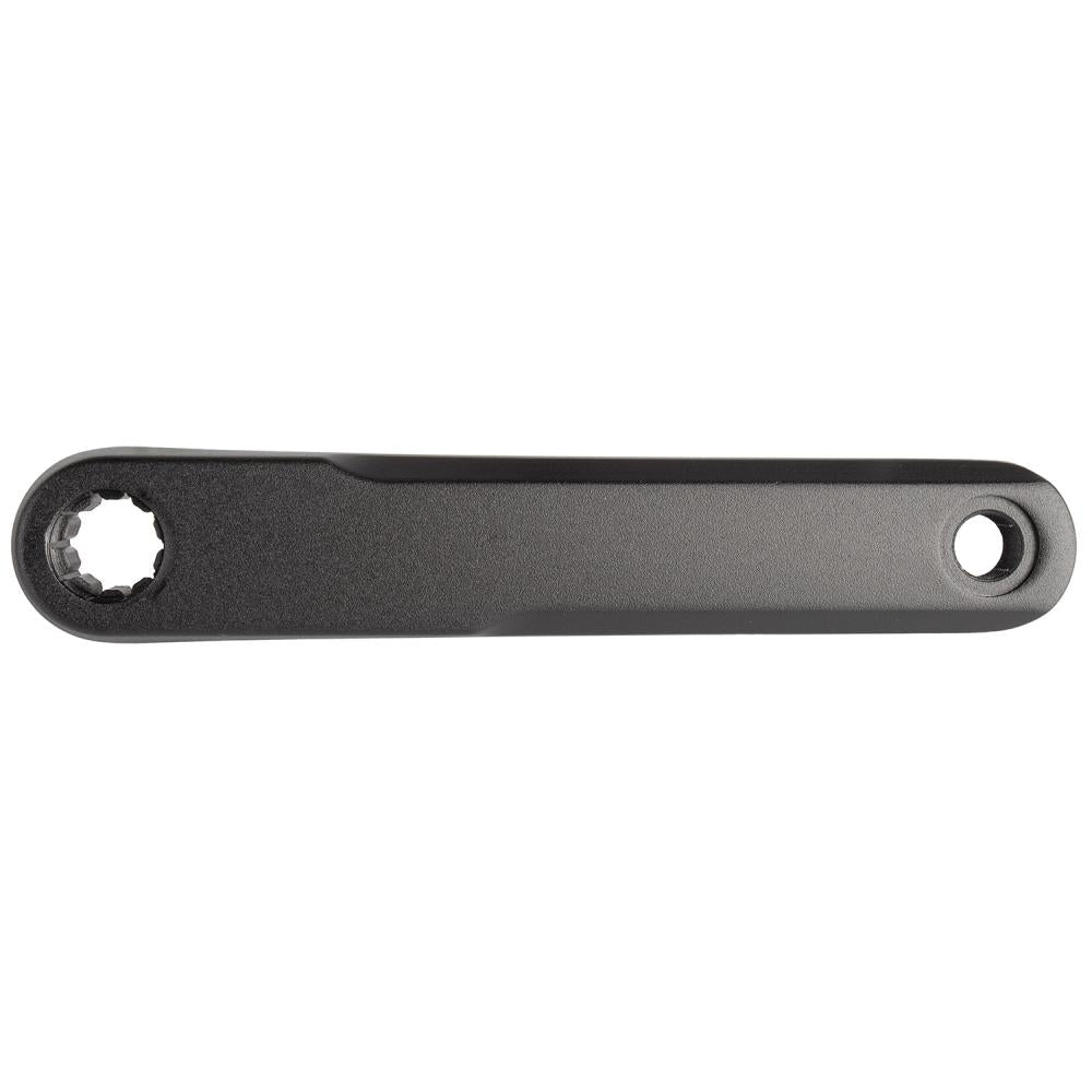 M-Wave E-Bike Kurbel links Alu ISIS 175 mm - schwarz, 0 mm Offset, für ISIS-Tretlager