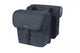 Basil Go MIK Doppelpacktasche 32 Liter solid black - wasserabweisende Gepäckträgertasche 14x27x31 cm