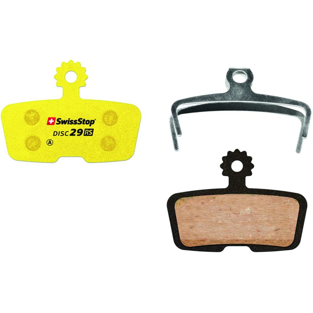 SwissStop Disc 29 RS Bremsbeläge SRAM - extrem leise Scheibenbremsen für Code R & Guide