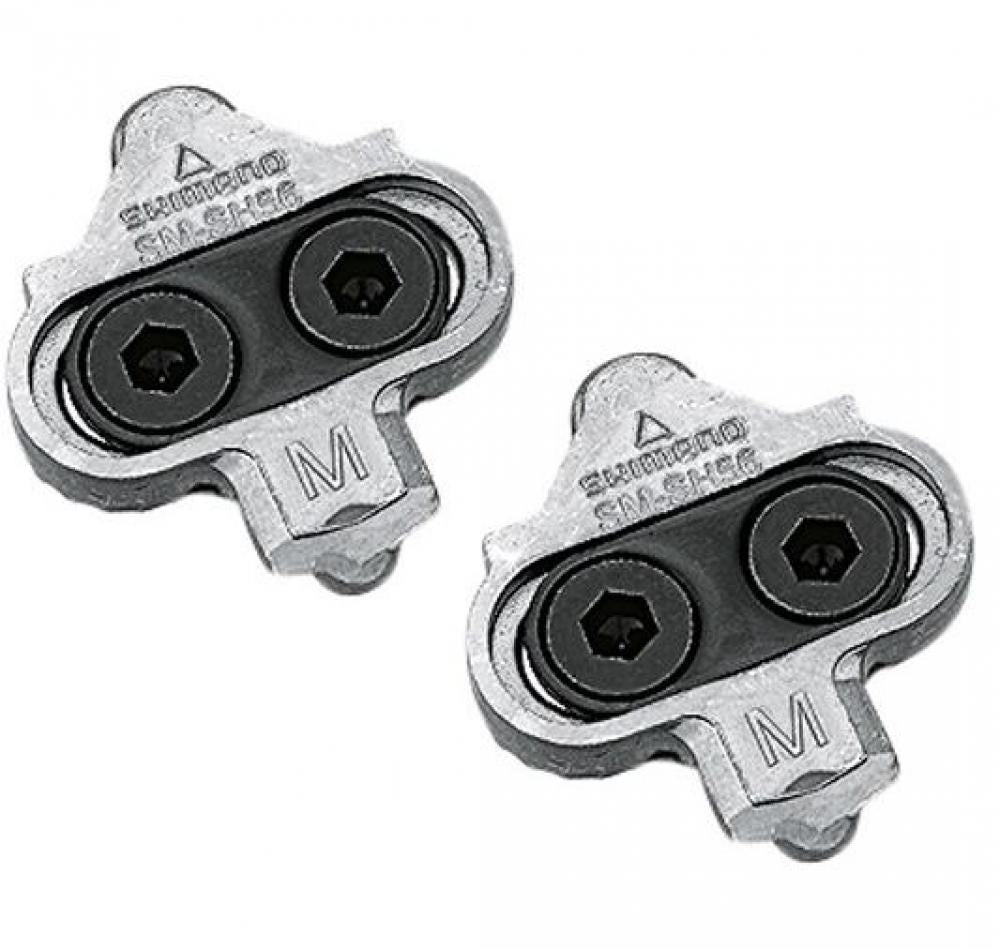 Shimano Schuhplatten SM-SH56 ohne Gegenplatte - SPD-Cleats mit Mehrfachausstieg