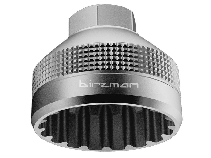 Birzman Tretlager-Steckschlüssel für Hollowtech II BB-Tool silber