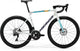 Merida Scultura 6000 Rennrad L Pearl-Blue-Team, Carbonrahmen, Shimano 105 Di2 12-fach, hydraulische Scheibenbremsen, Vision SC30 Carbon Laufräder, ca 8,2 kg