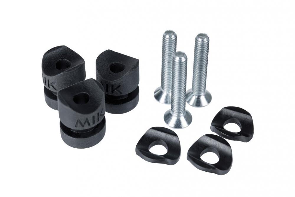 Basil Bolzen-Set MIK Side schwarz Set 3 Stück