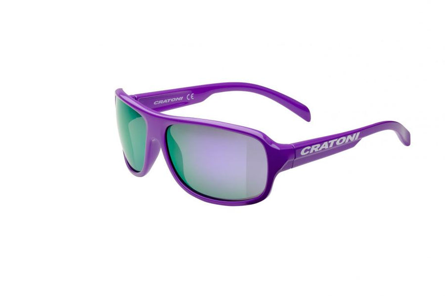 Cratoni Sportbrille C-Ice Jr. Junior purple glossy Größe UNI