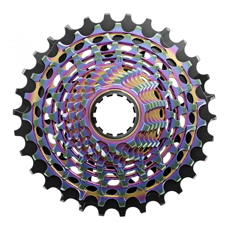 SRAM Kassette XG-1290 E1 10-33T rainbow - leichte High-End-Kassette mit großer Bandbreite