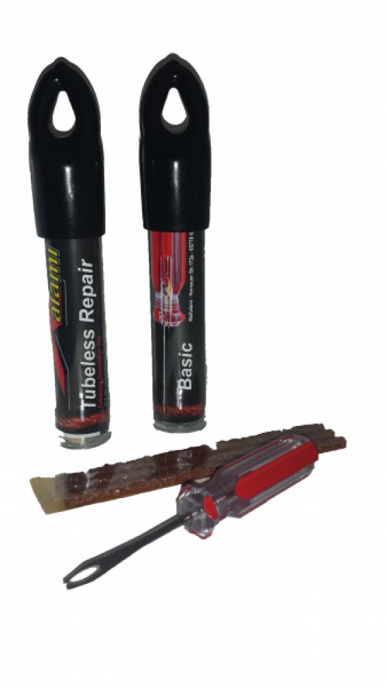 Basic Tube Reparatur Set Werkzeug + 3 Flickstreifen