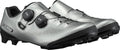 SHIMANO Fahrradschuhe XC703 Herren/Damen MTB SPD Fahrradschuhe Größe 48 breit, Silber
