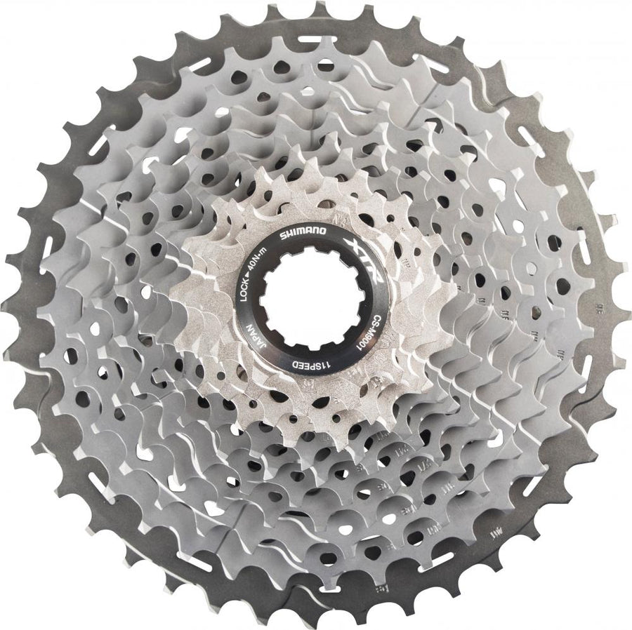 SHIMANO Kassette XTR CS-M9001 11-fach 11-40Z Kassette - 11-fach Abstufung für MTB Antriebe