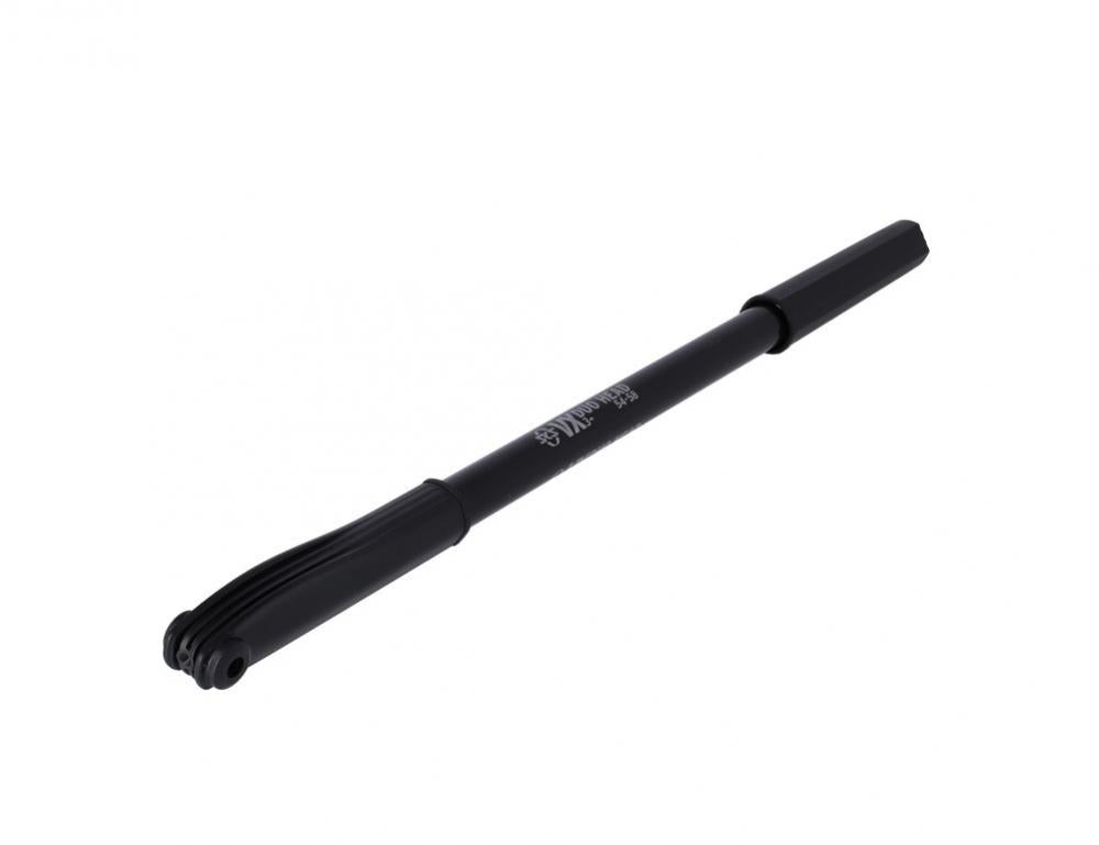 SKS Duokopf-Pumpe VX schwarz  Vielseitige Fahrradpumpe für DV/AV/SV Ventile, 505 mm Länge, ideal für RH 54-58 cm