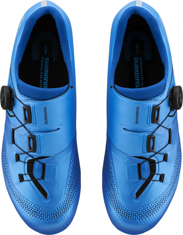 SHIMANO Fahrradschuhe RC503 Herren/Damen Road SPD-SL Fahrradschuhe Größe 43 Blau