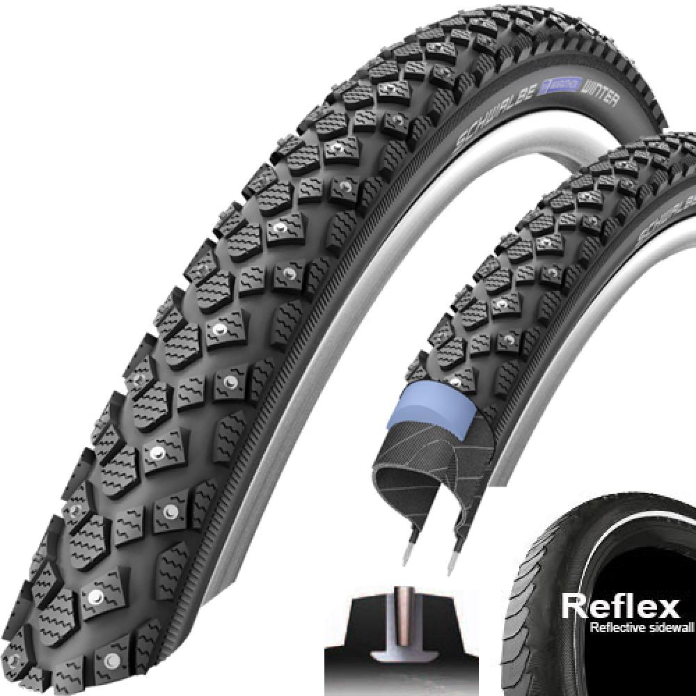 Schwalbe Reifen MARATHON WINTER PLUS 28x1.35 700x35C ETRTO 35-622 WiC SmartGuard Performance Line Tube E-25 HS396