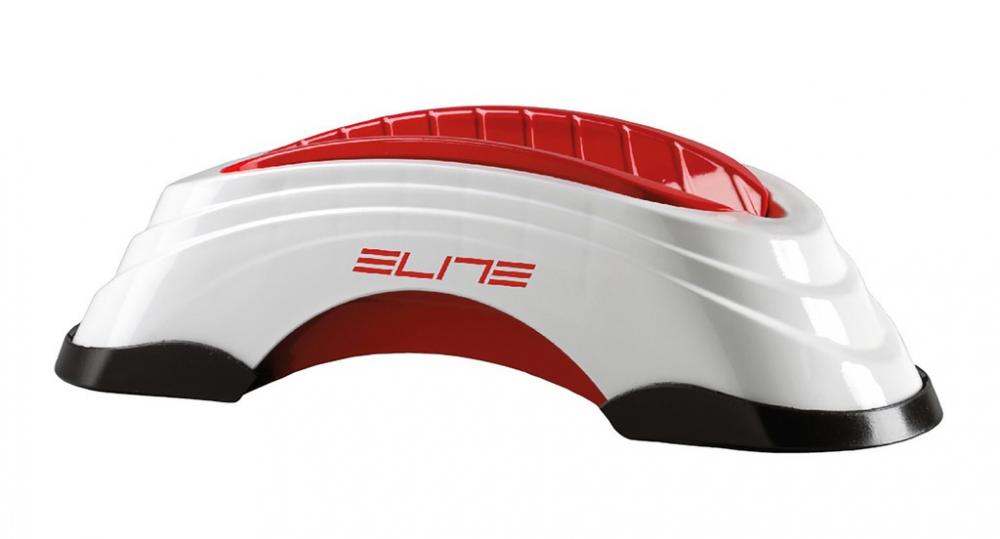 ELITE SU-STA Block verstellbar - höhenverstellbare Vorderradstütze für Rennrad, mit 5 Stufen bis zu 6 % Neigung, rutschfeste Gummifüße, zur Positionierung des Vorderrads bei Indoor-Training