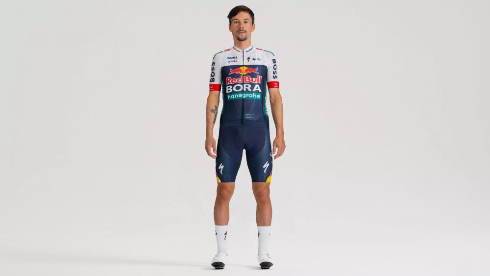 SPECIALIZED Red Bull-BORA-hansgrohe Short Sleeve Replica Jersey Team Replica Größe XL offizielles Teamdesign atmungsaktives …