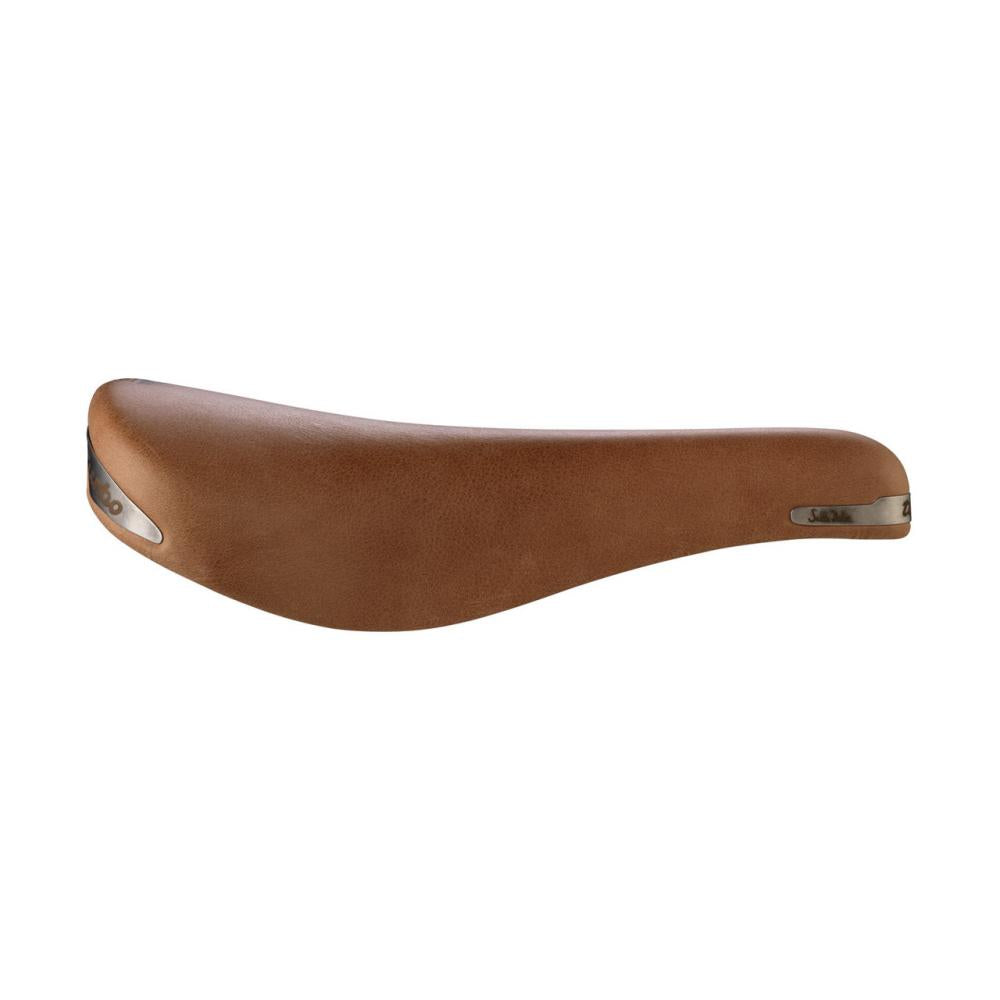 Selle Italia Turbo Racer Light Brown L1 Echtleder-Rennradsattel 146 × 275 mm