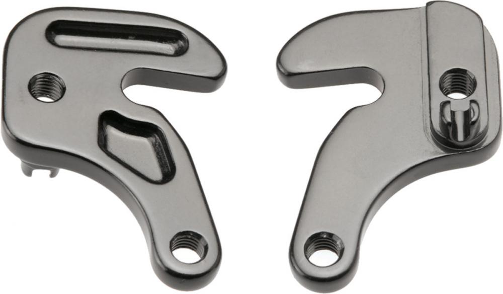 Mcg Parts Ausfallende Varia Rechts Ohne Schaltauge Schwarz, Kompatibel Mit Umf Hardy, Freddy, Centurion H'bock, S'bock, Merida & Centurion E-bikes Mit Nabenschaltung