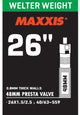 Maxxis Schlauch WelterWeight 26x1.50-2.50\" (40/63-559) SV 48mm