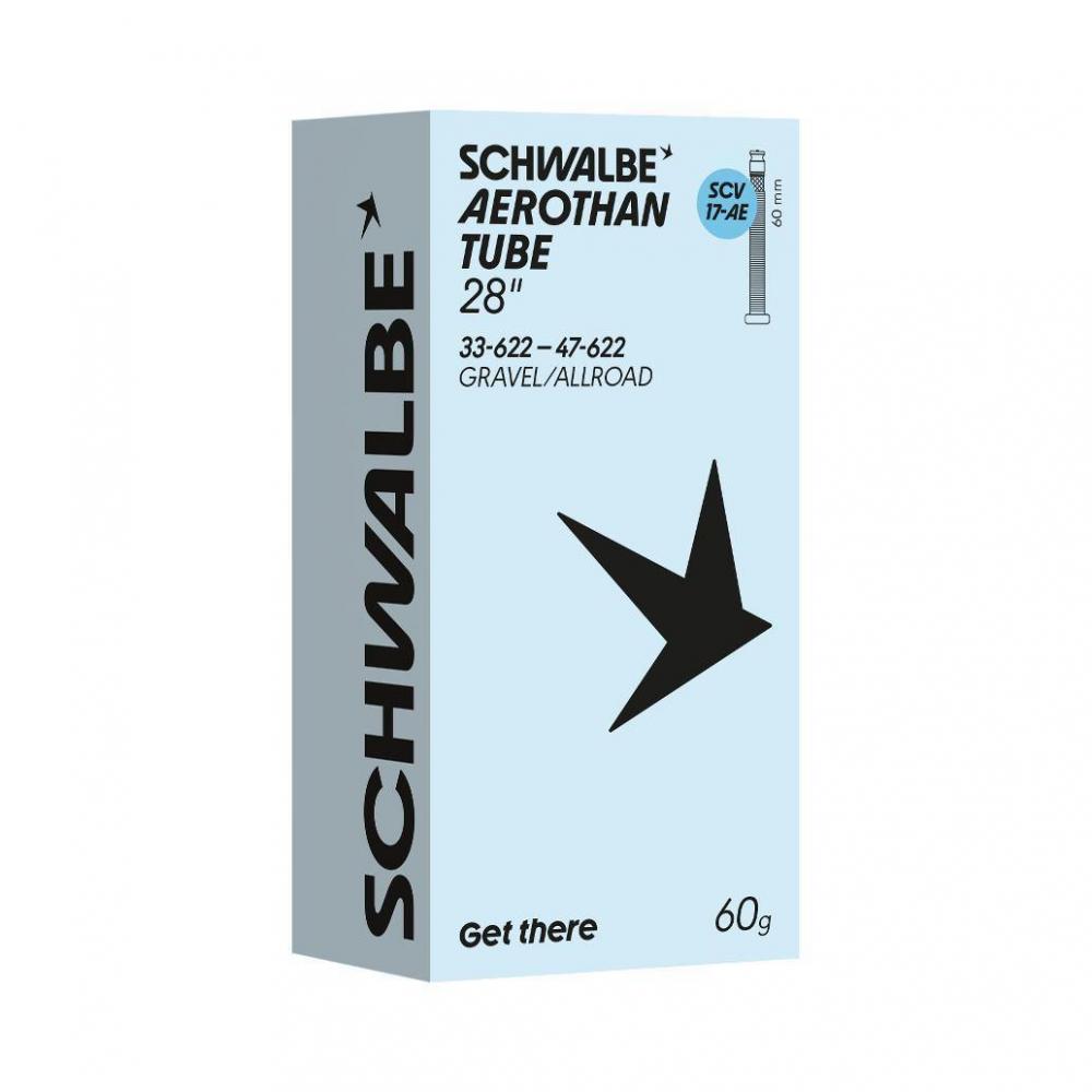 Schwalbe Aerothan Tube 17AE 28 Zoll - SCV 60 mm