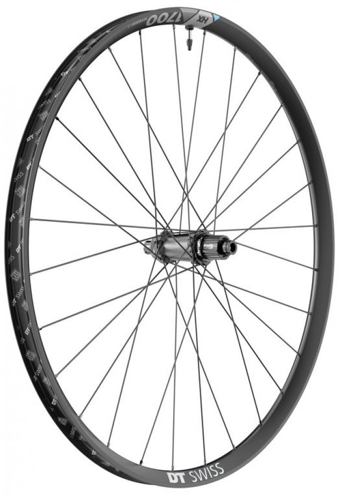 DT Swiss Laufrad HX 1700 SPLINE LS 622 x 30 mm Schwarz - agiles Hybrid-eMTB Hinterrad
