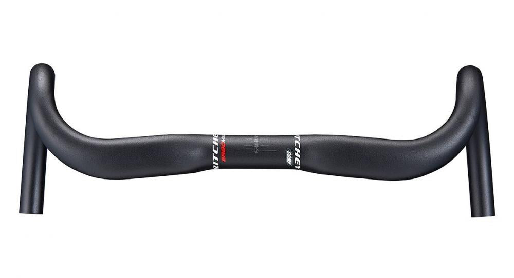 Ritchey Comp ErgoMax Drop-Lenker 31,8mm 44cm, 128mm Drop, 73mm Reach, 10mm Rise, 4° Backsweep, 12° Flare, ergonomisch, schwarz