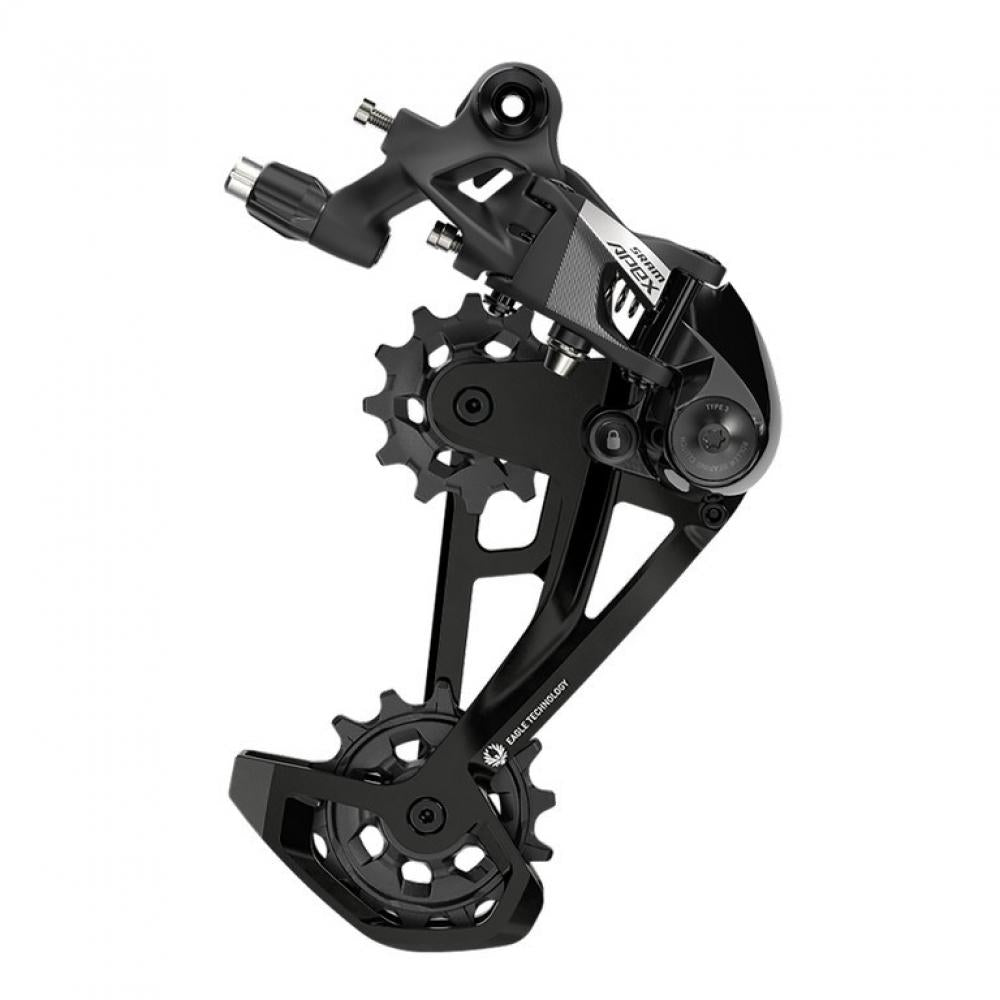 SRAM Apex Eagle 12-fach Schaltwerk max. 52T - leises, präzises Schalten für 1x-Antriebe