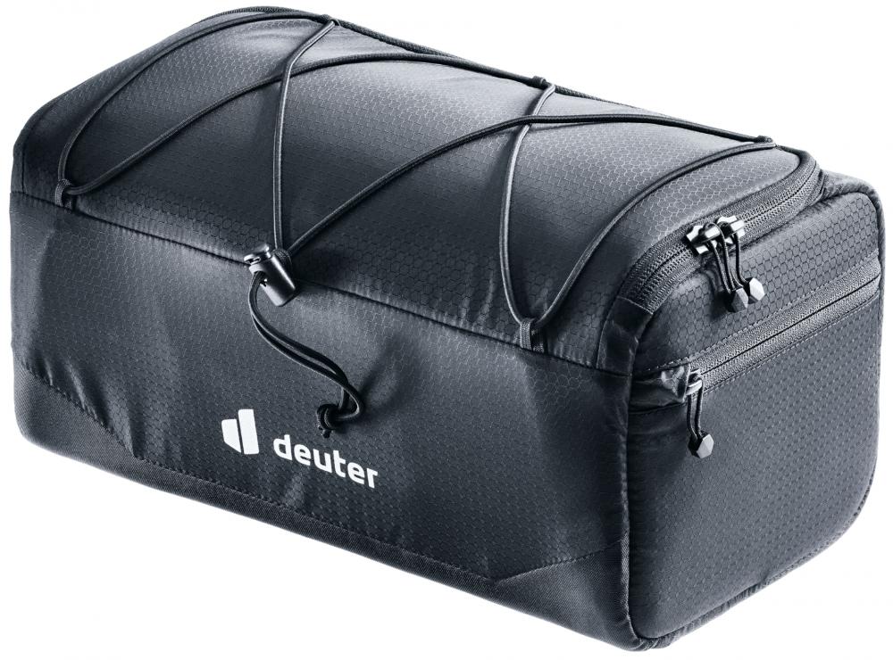Deuter Handle Bar Bag 8 KF Lenkertasche 8L Schwarz - Robuste Fahrradtasche mit KLICKfix