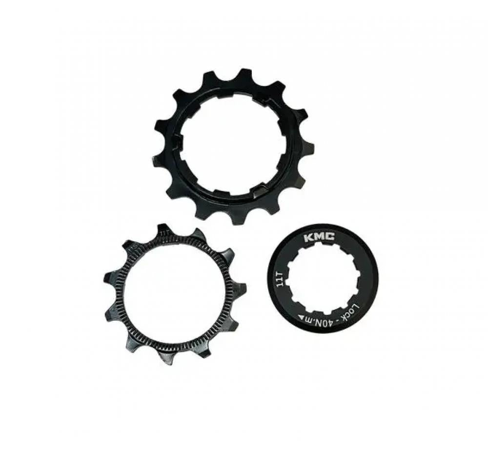 KMC REACT Kassette 11-fach 11-50Z - Robuste Stahlkonstruktion für E-Bikes und MTB