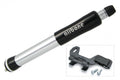 Airbone Minipumpe ZT-509 schwarz-silber, 210mm, für AV/DV/SV Ventile, inklusive Fahrradhalterung und Schrauben.