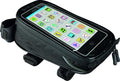 Merida Oberrohrtasche Smartphone Touchscreen M (17x9x7,5/4 cm) Schwarz - sichere Handyaufbewahrung
