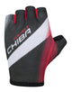 CHIBA Solar II - Radhandschuhe XS schwarz/rot, atmungsaktiv & leicht