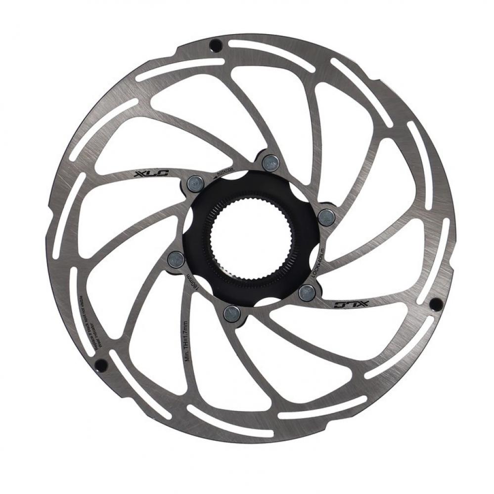 E-bike Bremsscheibe Br-x138 Ø 180/2,0mm Silber, Centerlock