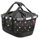 KLICKfix Fahrradkorb Bikebasket GT dots 42x33x27 cm