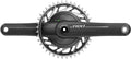 SRAM Kurbelgarnitur Quarq RED XPLR WIDE 167,5 mm / 40T - präziser Leistungsmesser fürs Gravelbike
