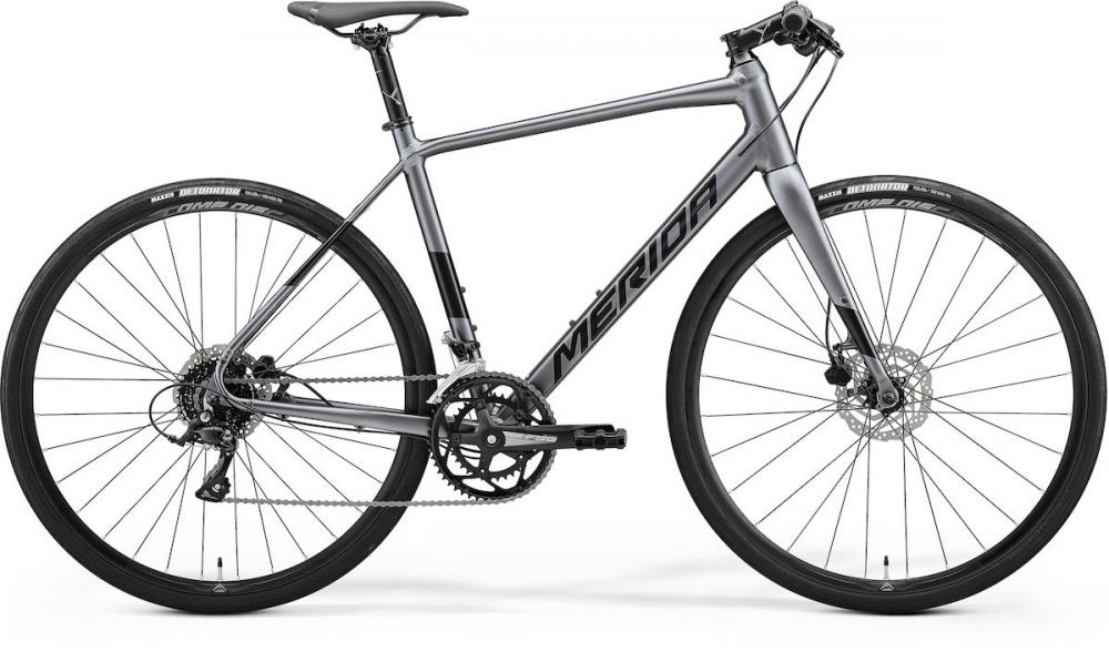 Merida SPEEDER 200 HP4 silber/schwarz M/L (54) - schneller Fitness- und Alltags-Hybrid