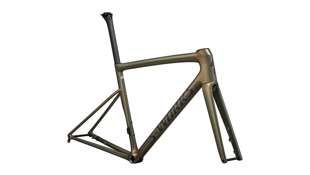 Specialized Tarmac SL8 SW Rahmenset - Cypress Metallic/Magenta Gold Chameleon/Metallic Black - Größe 44