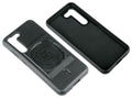 SKS COMPIT Cover für Samsung Galaxy S24: Stoßdämpfende Handyhülle mit spezieller Befestigung für COMPIT-Systeme, Wireless Charging kompatibel, inklusive Handschlaufe